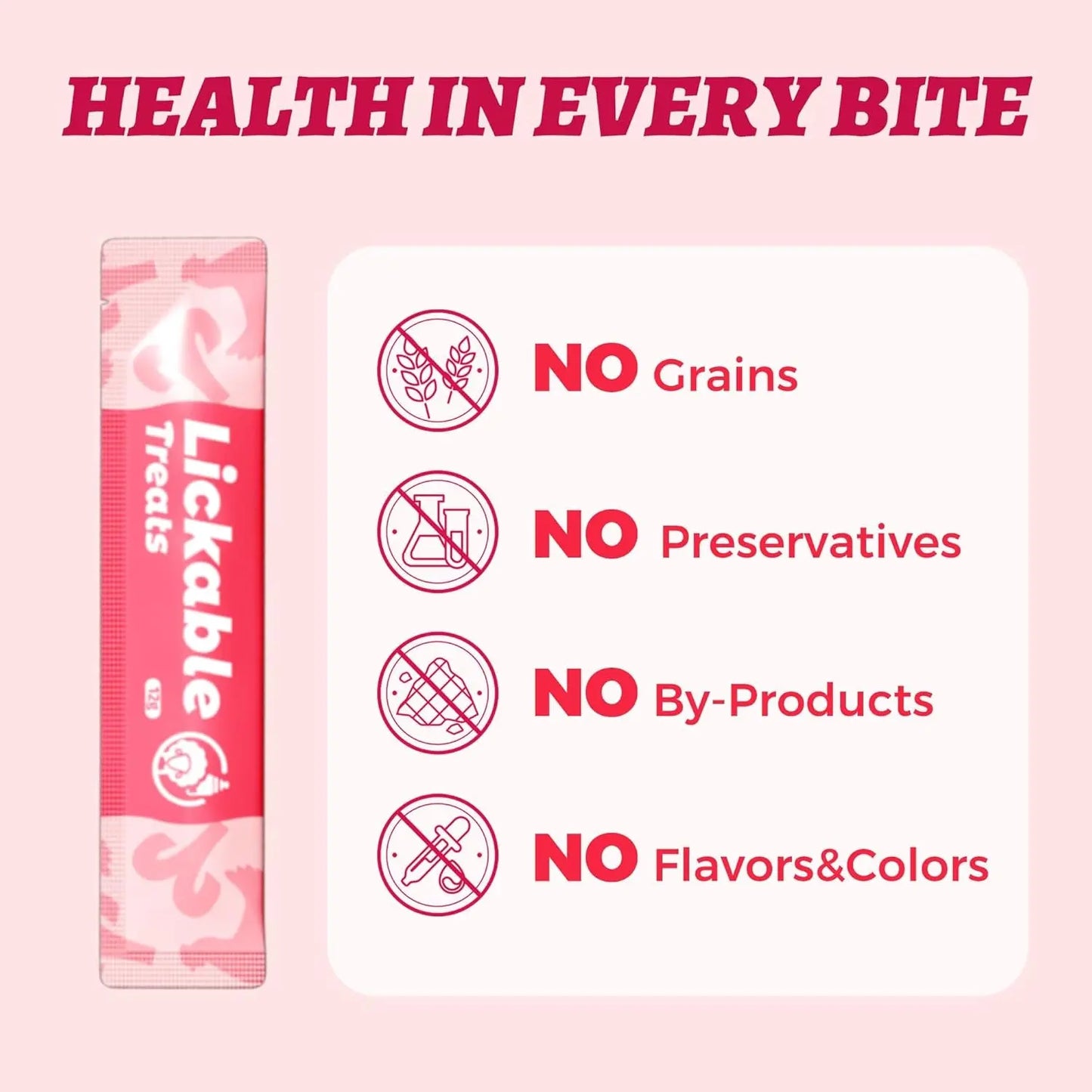 Lickable Cat Treats – Grain-Free Chicken & Goat Milk Squeezable Snacks (24 Ct)