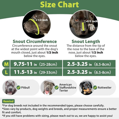 Lightweight Basket Large Dog Muzzle Adjustable Allows Panting Drinking Training