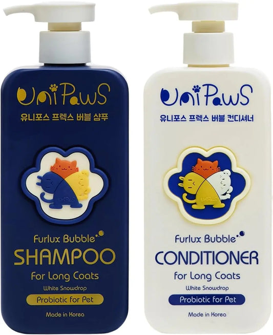 Long Haired Dog Shampoo Conditioner Set Detangling Deshedding Sensitive Skin Default Title