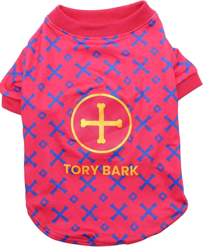 Luxury Designer Dog T-Shirt for Small Dogs | Chic Pet Apparel Torybark