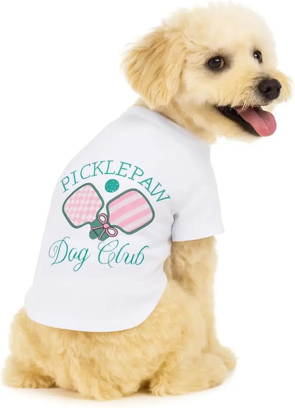 Luxury Designer Dog T-Shirt for Small Dogs | Chic Pet Apparel Picklepaw