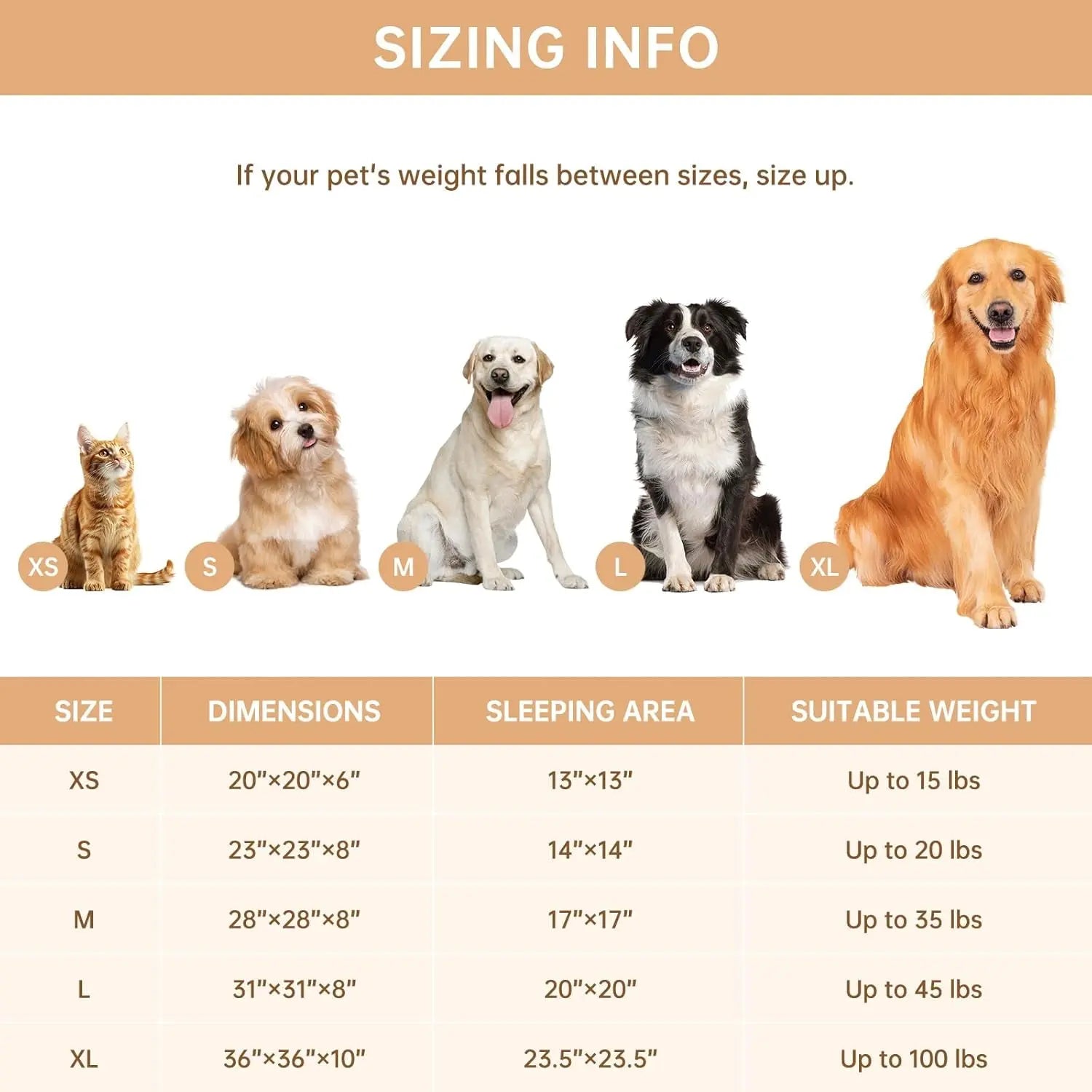 Luxury Donut Dog & Cat Bed, Faux Fur Calming Pet Bed with Non-Slip Base