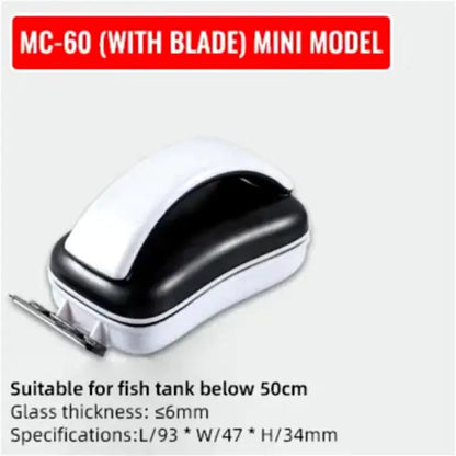 Magnetic Aquarium Algae Scraper Glass Cleaner – Floating, Durable & Easy to Use Mc-60