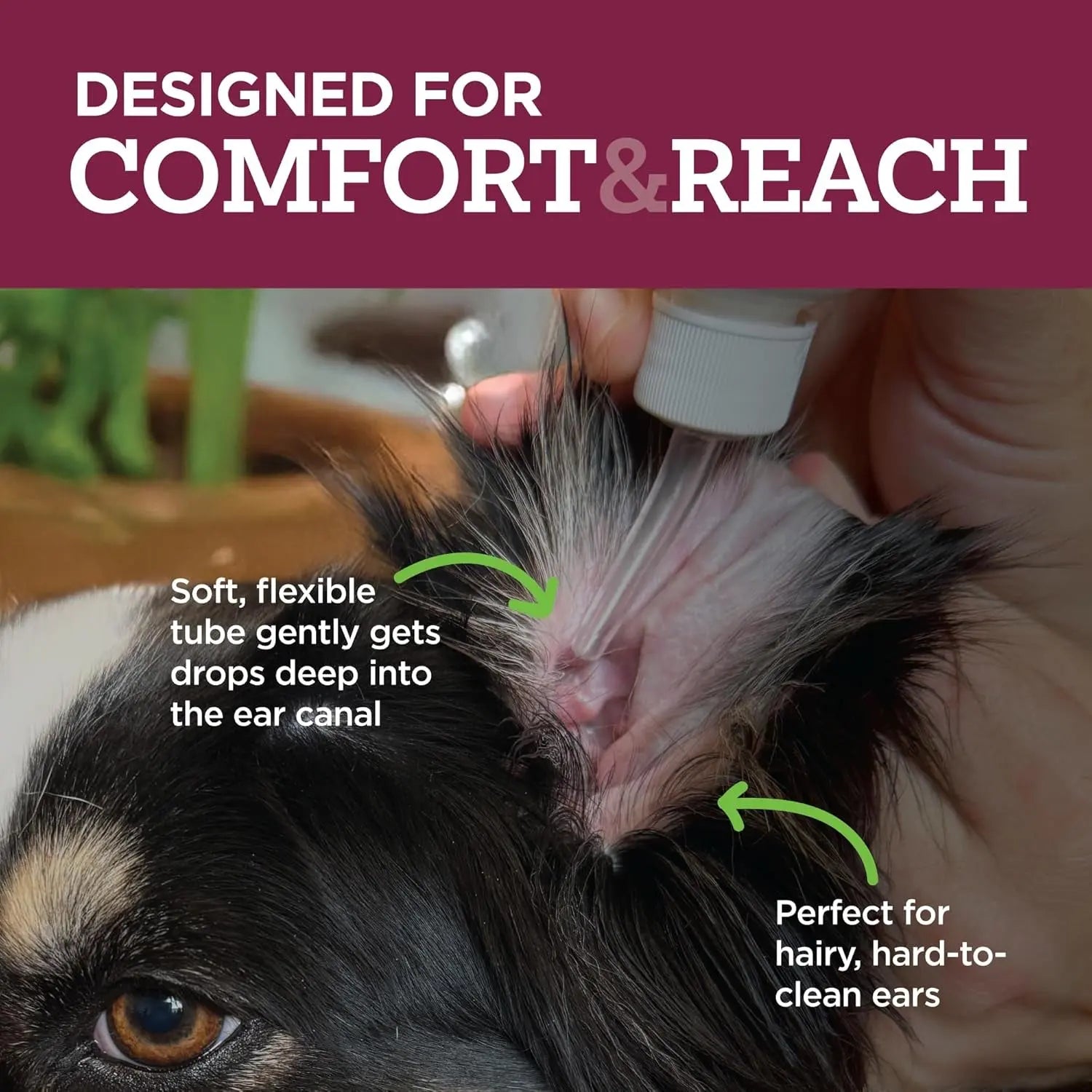 Medicated Dog Ear Drops 2oz Itch Relief Otic Infection Support