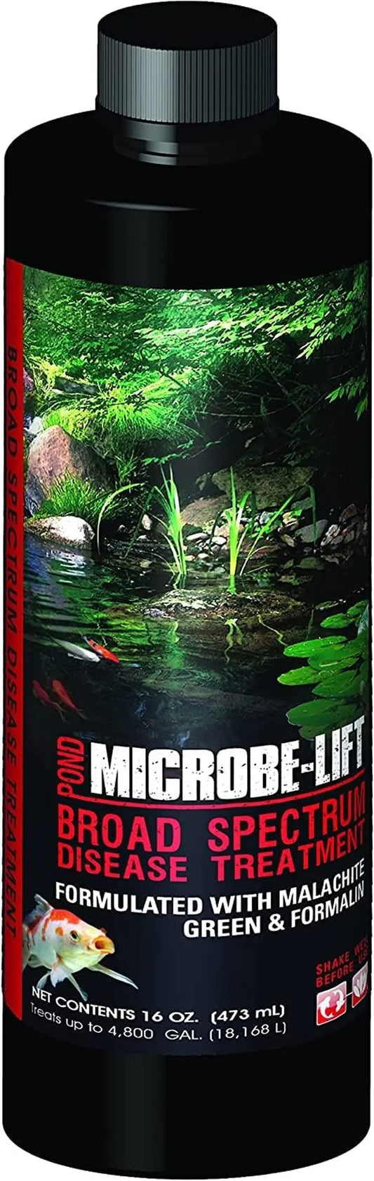 Microbe-Lift BSDT16 Pond Disease Treatment 16oz for Koi & Goldfish 16 Ounces
