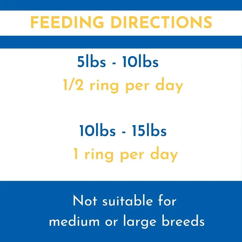 N-Bone Teeny Puppy Teething Rings, Chicken Flavor, 7 Count, Rawhide-Free