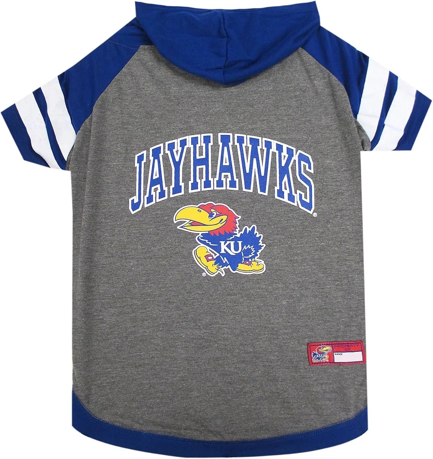 NCAA Collegiate Pet Sweatshirt- Dog & Cat Hoodie – Licensed Kansas Jayhawks