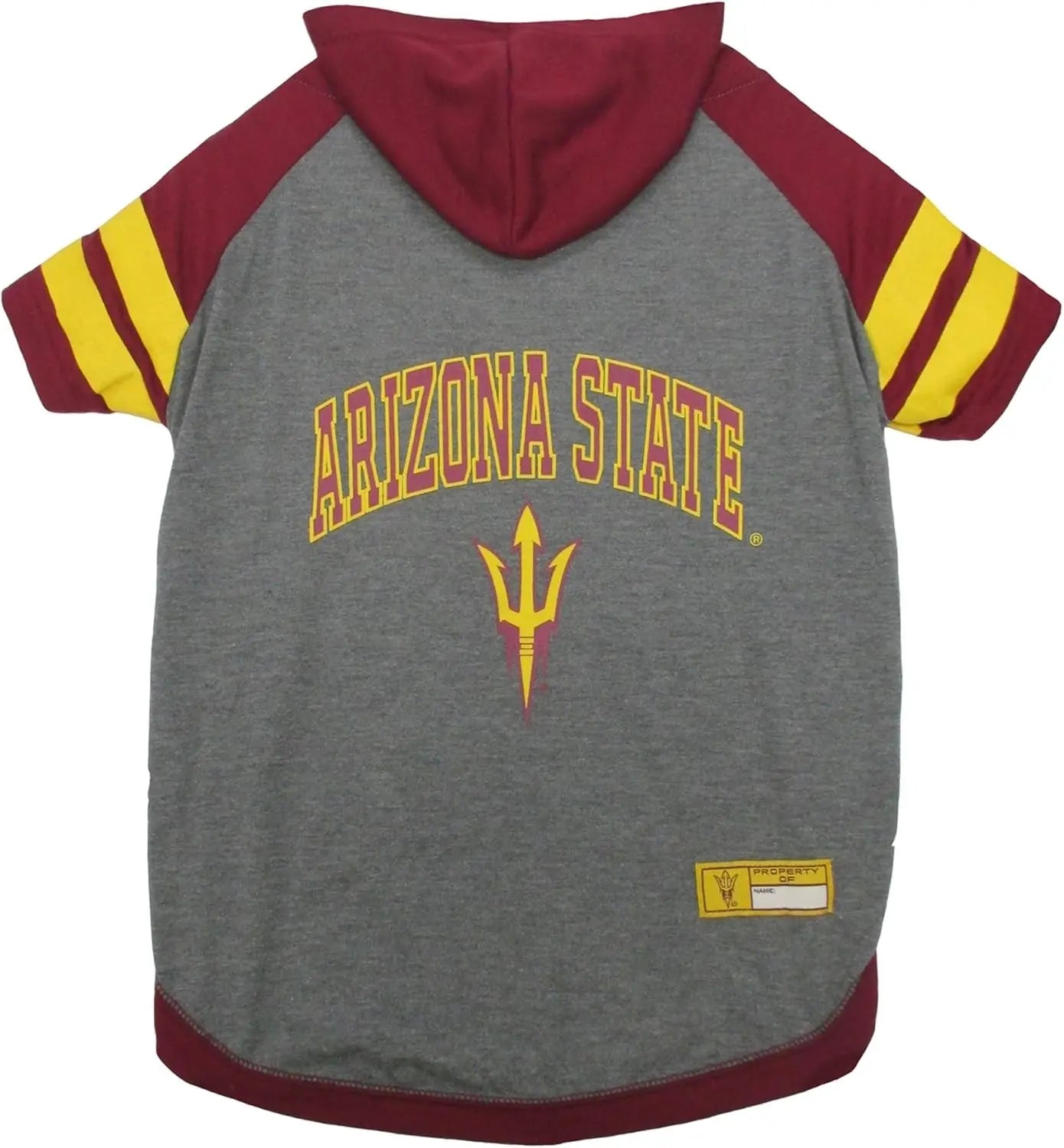 NCAA Collegiate Pet Sweatshirt- Dog & Cat Hoodie – Licensed Arizona State Sun Devils Xs