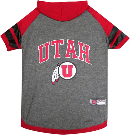 NCAA Collegiate Pet Sweatshirt- Dog & Cat Hoodie – Licensed Utah Utes