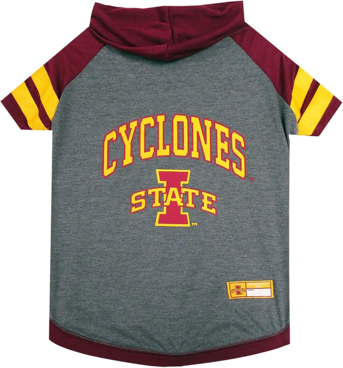 NCAA Collegiate Pet Sweatshirt- Dog & Cat Hoodie – Licensed Iowa State Cyclones Large