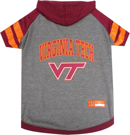 NCAA Collegiate Pet Sweatshirt- Dog & Cat Hoodie – Licensed Virginia Tech Hokies