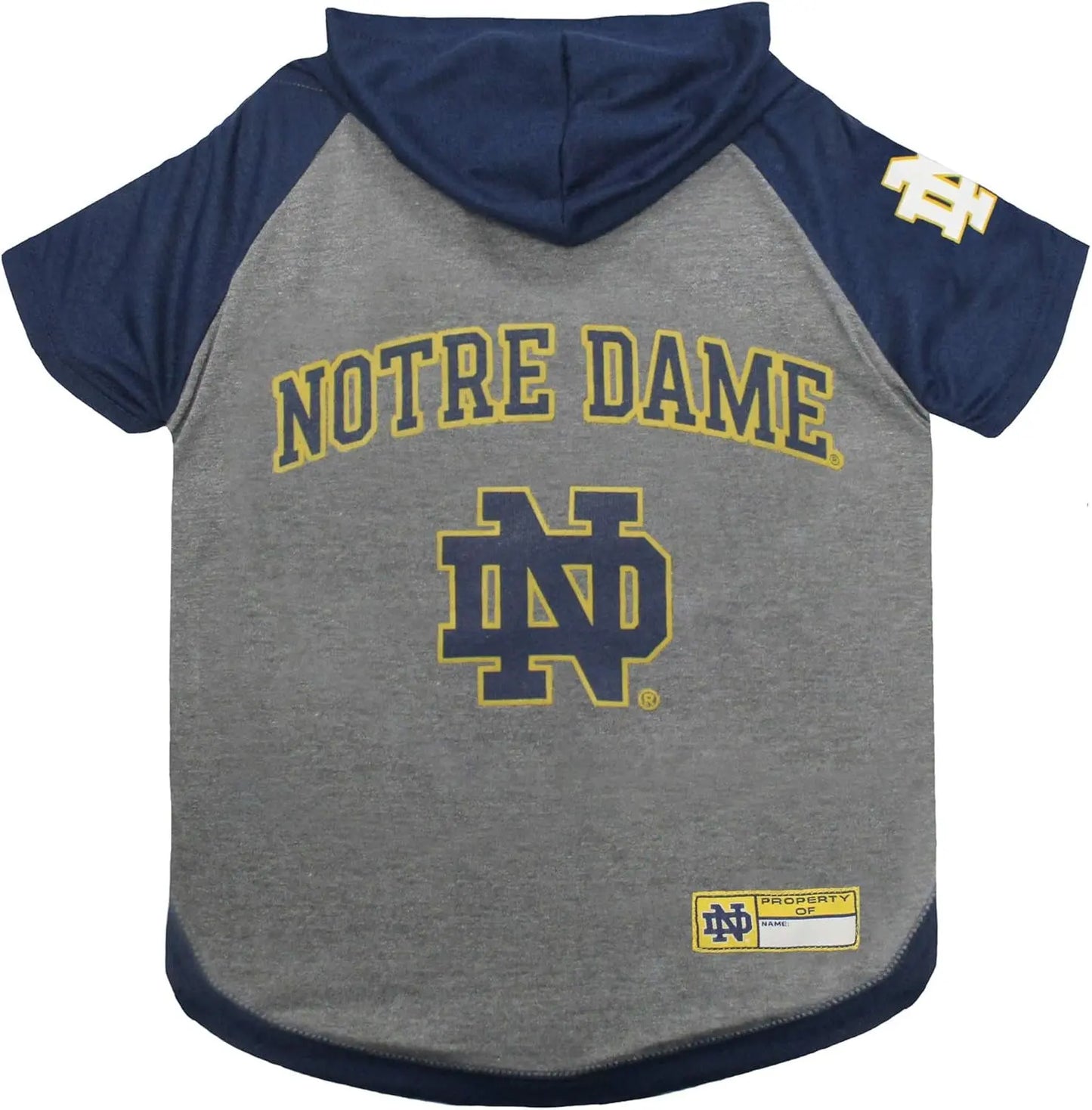 NCAA Collegiate Pet Sweatshirt- Dog & Cat Hoodie – Licensed Notre Dame Fighting Irish