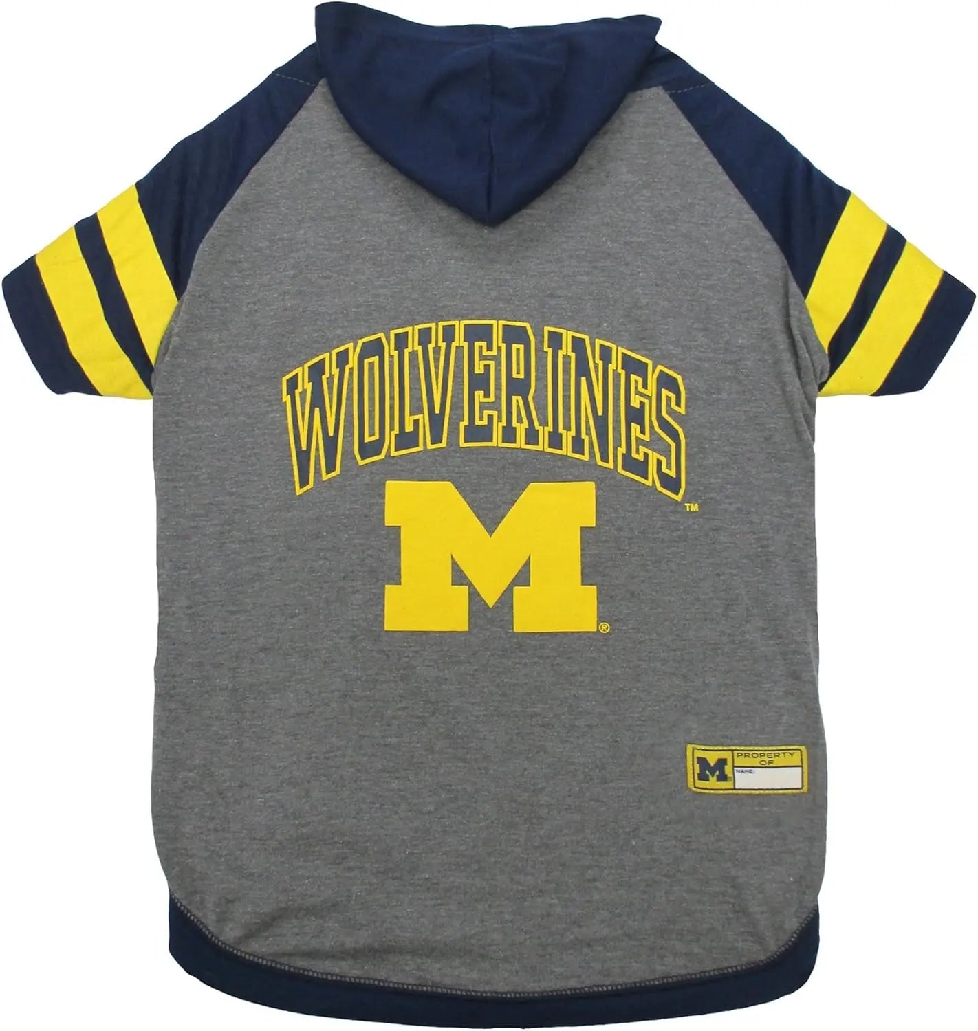 NCAA Collegiate Pet Sweatshirt- Dog & Cat Hoodie – Licensed Michigan Wolverines