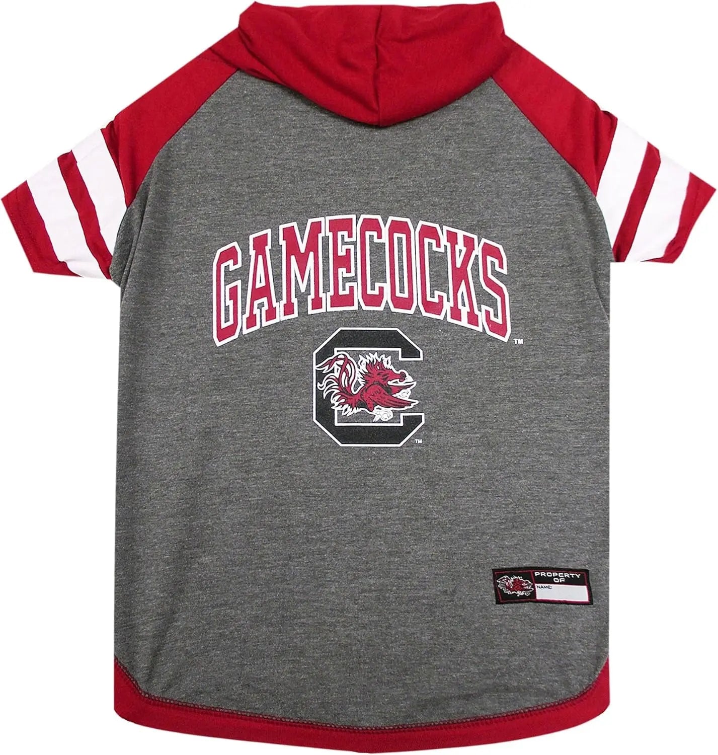 NCAA Collegiate Pet Sweatshirt- Dog & Cat Hoodie – Licensed South Carolina Gamecocks
