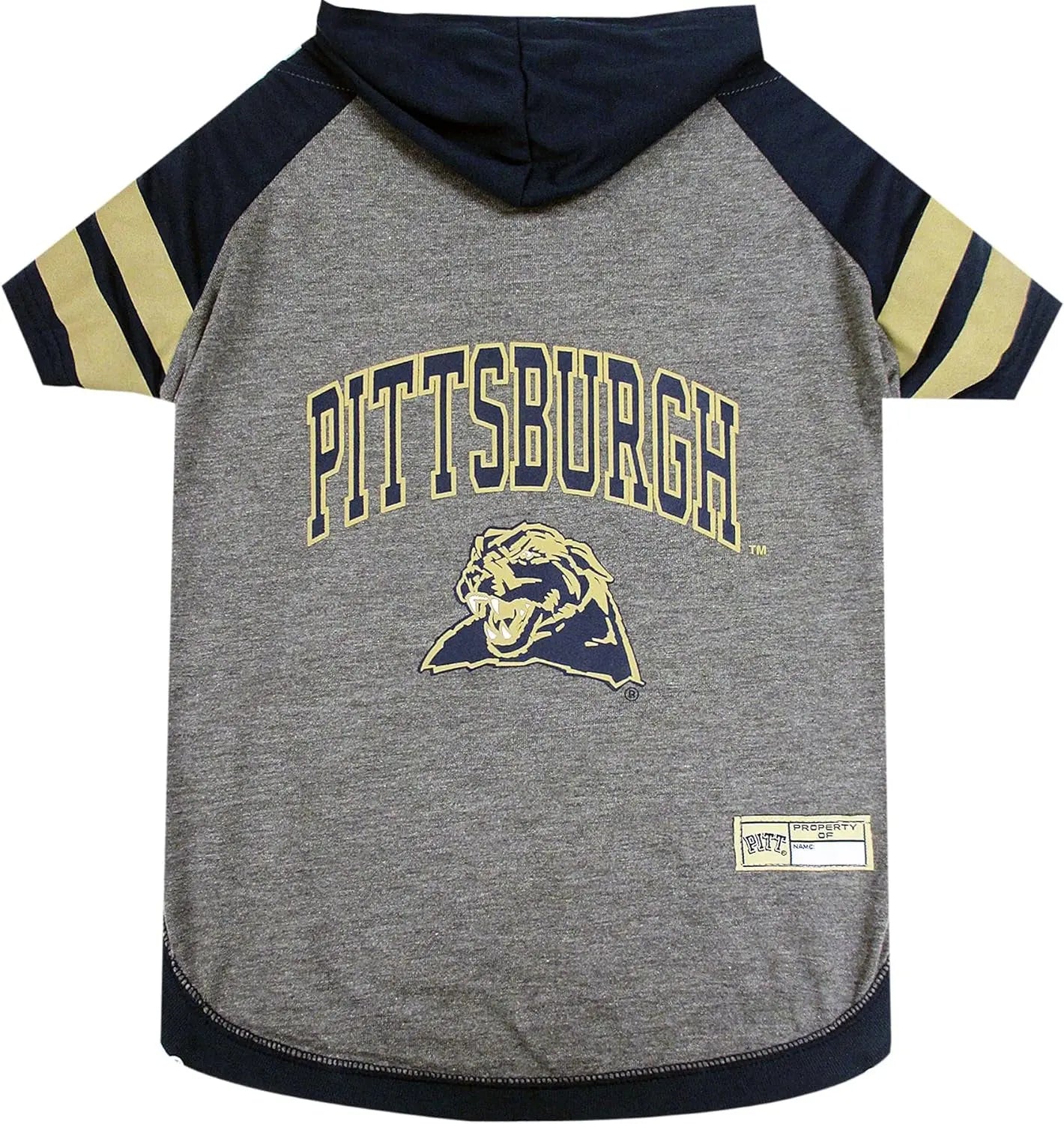NCAA Collegiate Pet Sweatshirt- Dog & Cat Hoodie – Licensed Pittsburgh Panthers X-Small