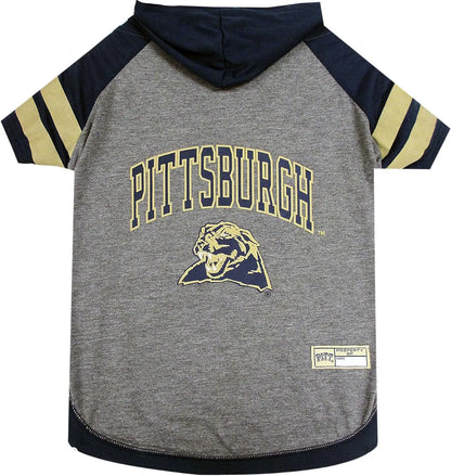 NCAA Collegiate Pet Sweatshirt- Dog & Cat Hoodie – Licensed Pittsburgh Panthers X-Small