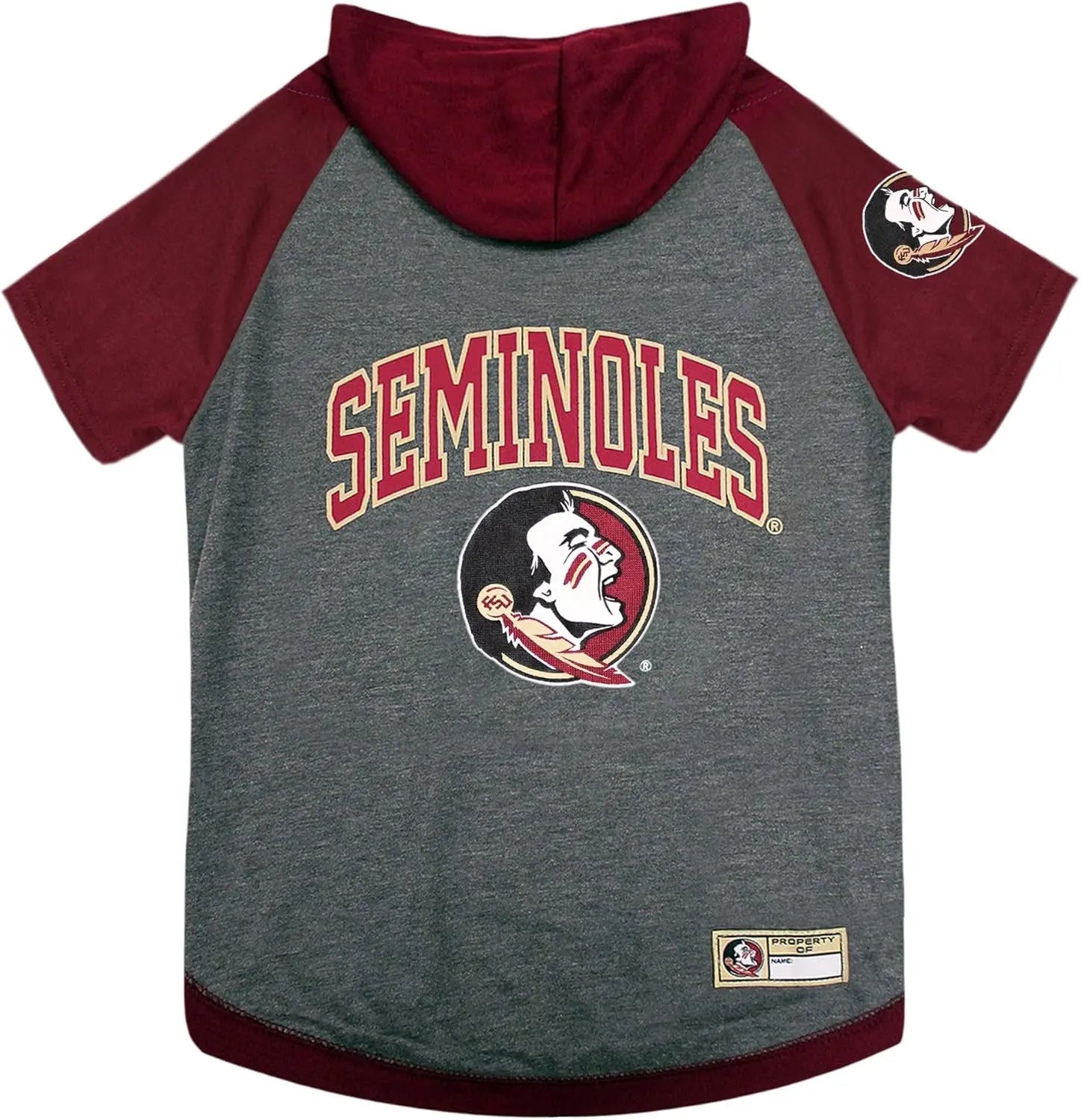 NCAA Collegiate Pet Sweatshirt- Dog & Cat Hoodie – Licensed Florida State Seminoles