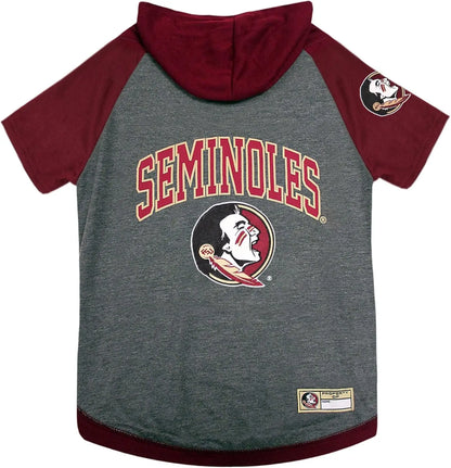 NCAA Collegiate Pet Sweatshirt- Dog & Cat Hoodie – Licensed Florida State Seminoles