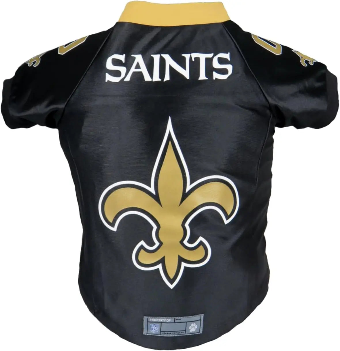 NFL Licensed Pet Jersey – Unisex Dog & Cat Football Apparel (All Teams) New Orleans Saints