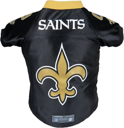 NFL Licensed Pet Jersey – Unisex Dog & Cat Football Apparel (All Teams) New Orleans Saints