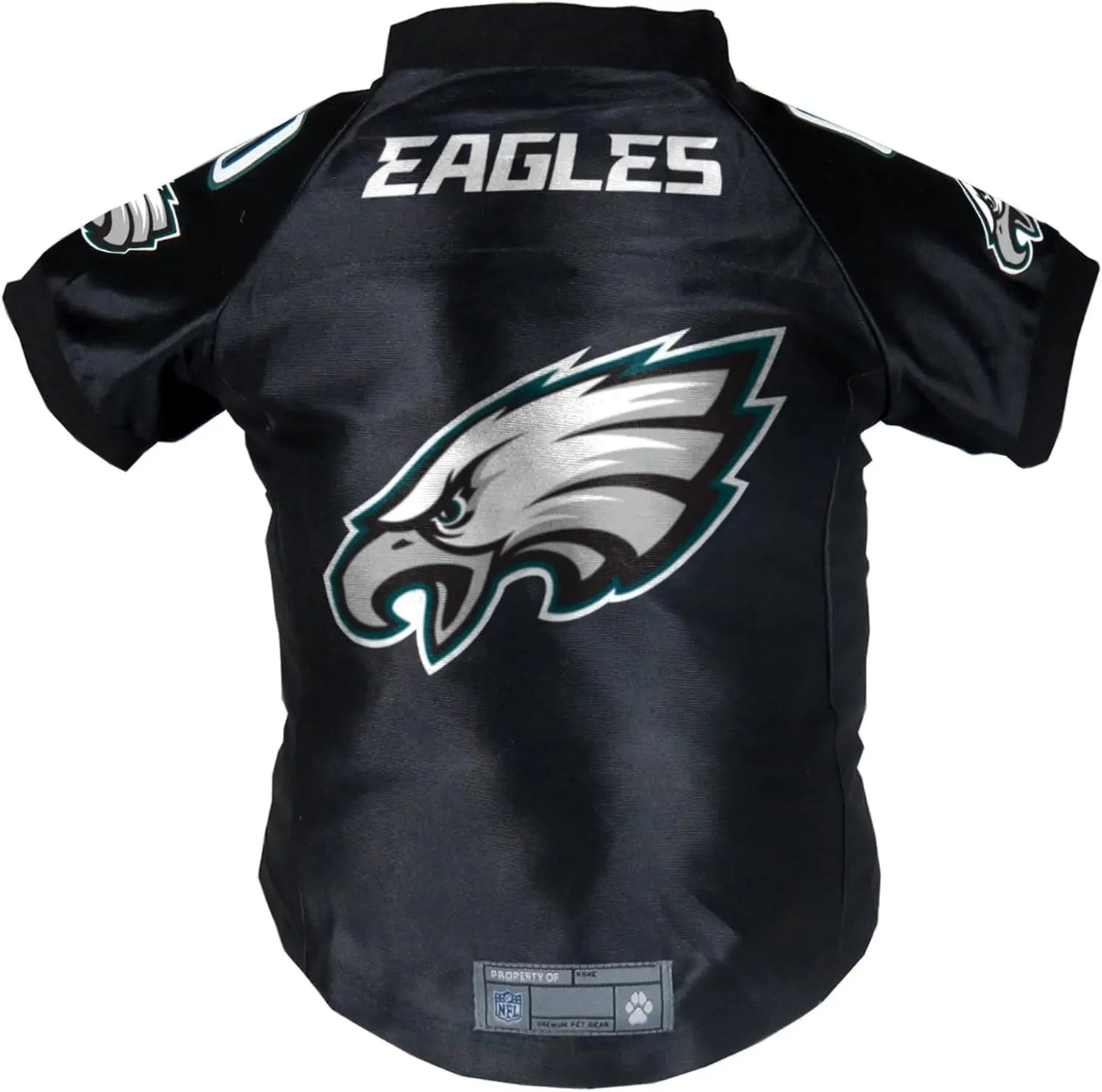 NFL Licensed Pet Jersey – Unisex Dog & Cat Football Apparel (All Teams) Philadelphia Eagles
