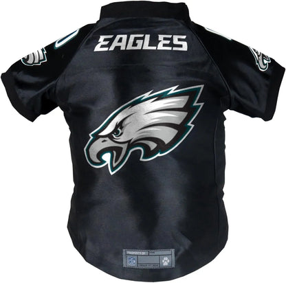 NFL Licensed Pet Jersey – Unisex Dog & Cat Football Apparel (All Teams) Philadelphia Eagles