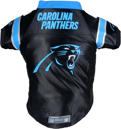 NFL Licensed Pet Jersey – Unisex Dog & Cat Football Apparel (All Teams) Carolina Panthers