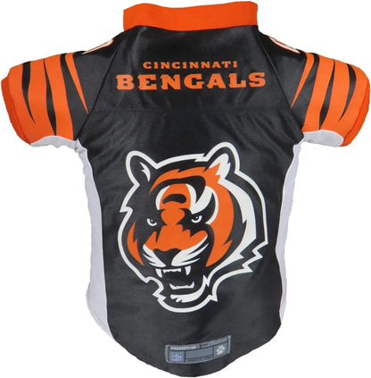 NFL Licensed Pet Jersey – Unisex Dog & Cat Football Apparel (All Teams) Cincinnati Bengals