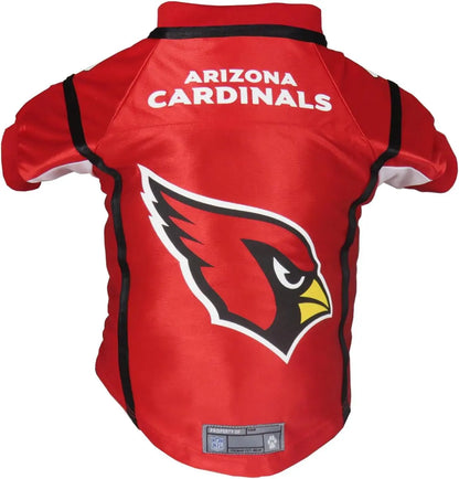 NFL Licensed Pet Jersey – Unisex Dog & Cat Football Apparel (All Teams) Arizona Cardinals