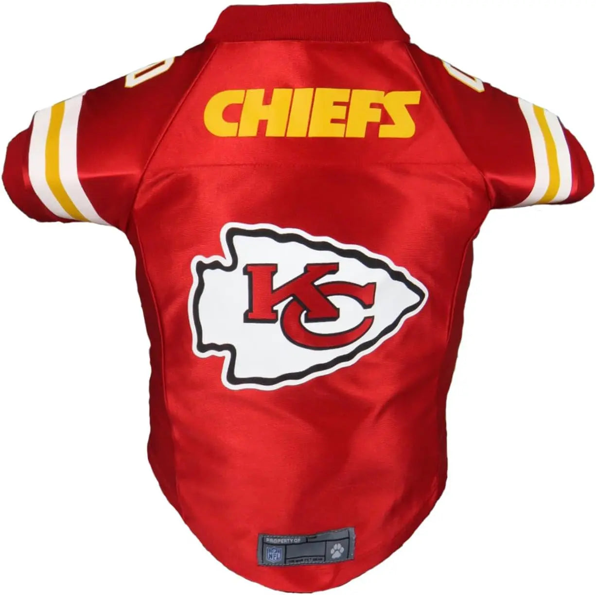 NFL Licensed Pet Jersey – Unisex Dog & Cat Football Apparel (All Teams) Kansas City Chiefs