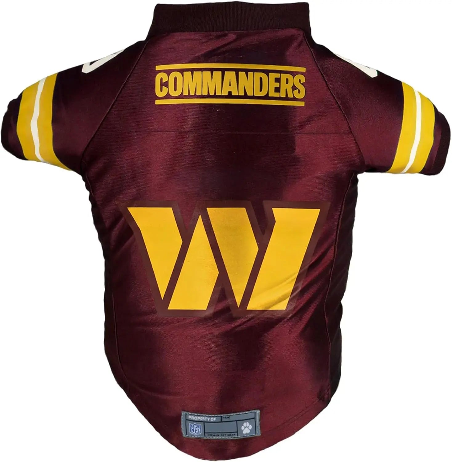 NFL Licensed Pet Jersey – Unisex Dog & Cat Football Apparel (All Teams) Washington Commanders