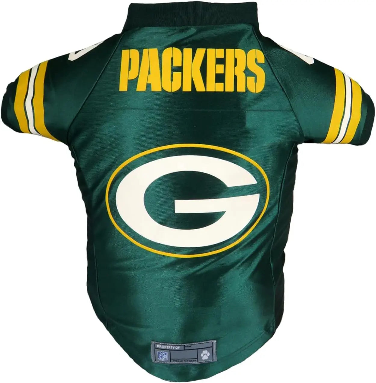 NFL Licensed Pet Jersey – Unisex Dog & Cat Football Apparel (All Teams) Green Bay Packers