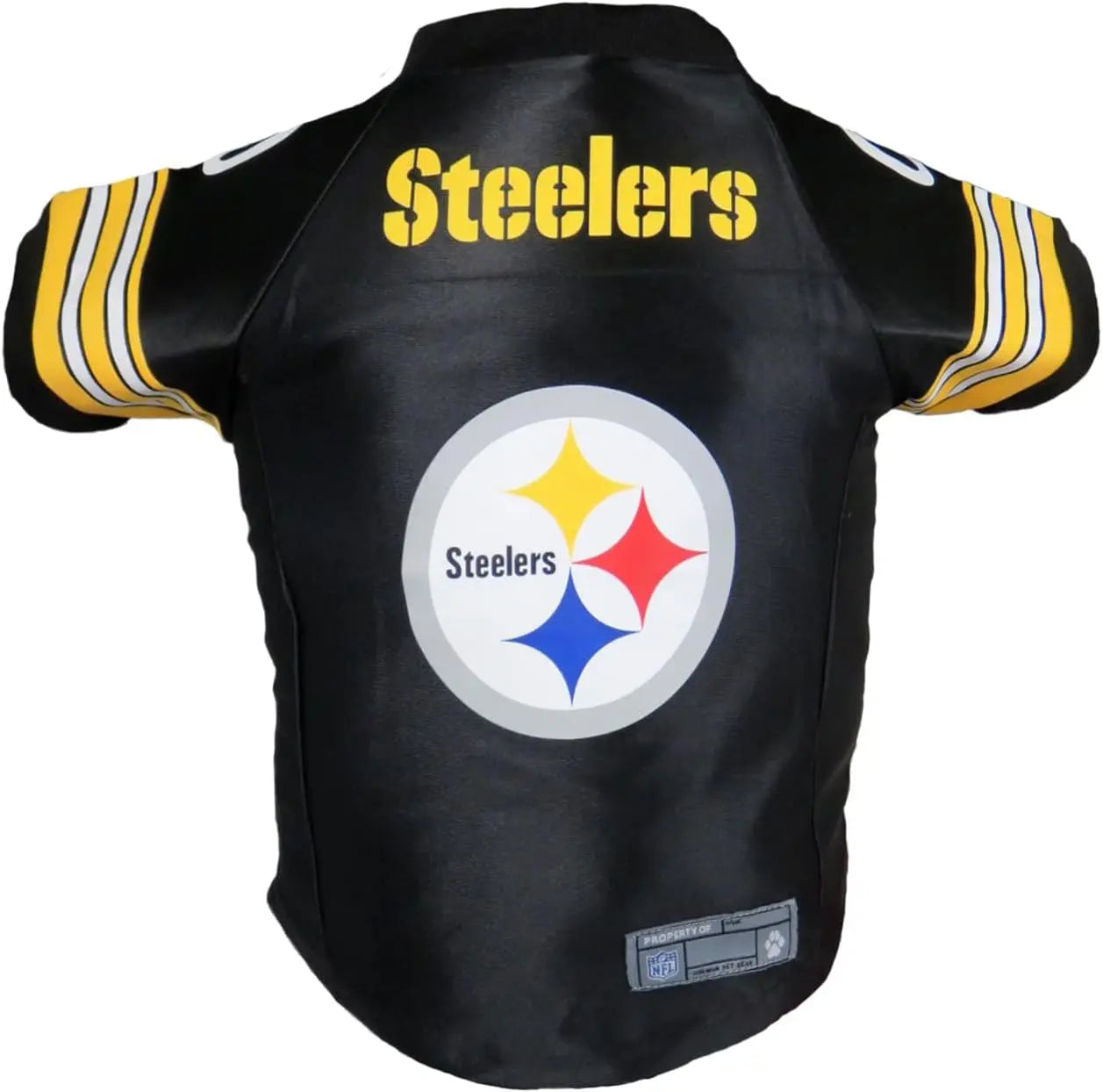 NFL Licensed Pet Jersey – Unisex Dog & Cat Football Apparel (All Teams) Pittsburgh Steelers