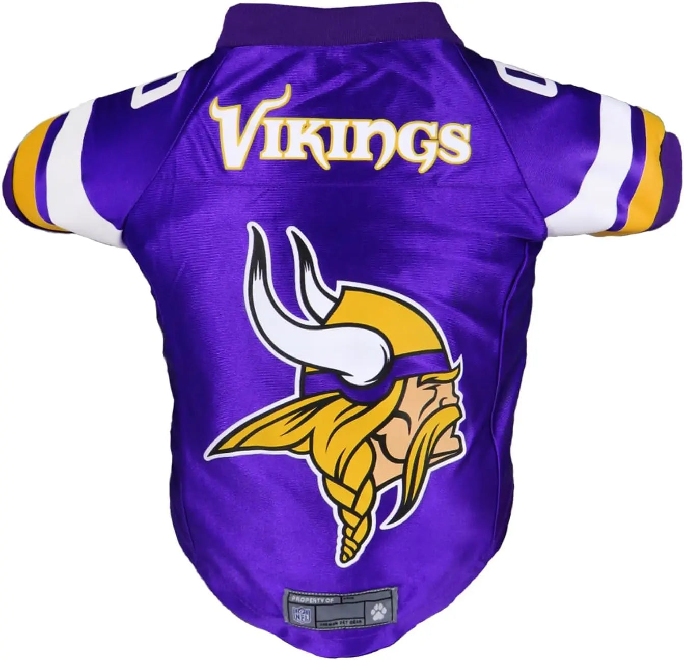 NFL Licensed Pet Jersey – Unisex Dog & Cat Football Apparel (All Teams) Minnesota Vikings