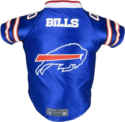 NFL Licensed Pet Jersey – Unisex Dog & Cat Football Apparel (All Teams) Buffalo Bills