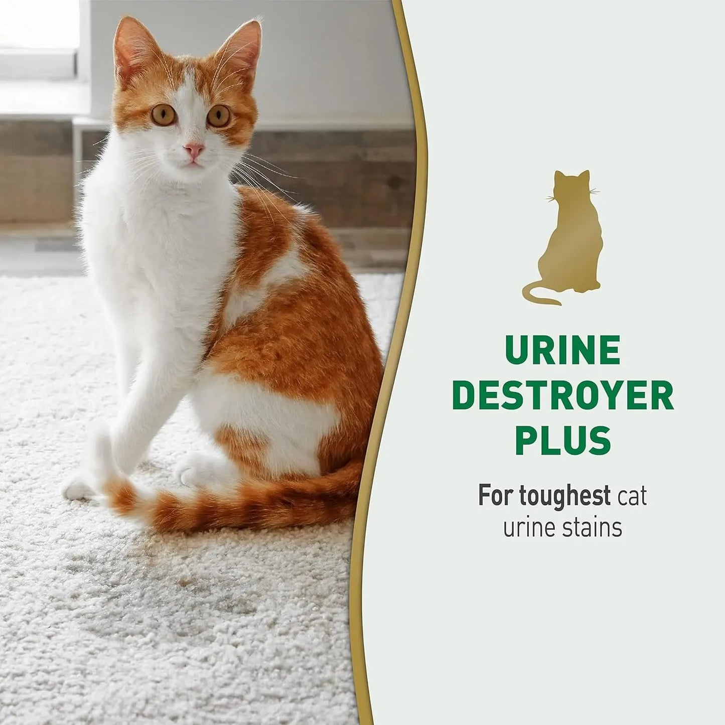 Nature’s Miracle Urine Destroyer plus Cat, 32 Ounces, Ready-To-Use