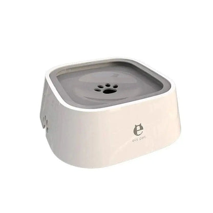 Non-Spill Dog Water Bowl with Floating Lid – Large Capacity, Anti-Skid, Keeps Pet’s Face & Floor Dry