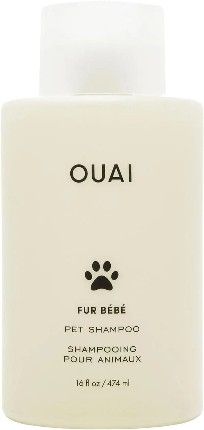OUAI Fur Baby Pet Shampoo Mercer Street Scent Hydrating Dog Wash 16oz Default Title