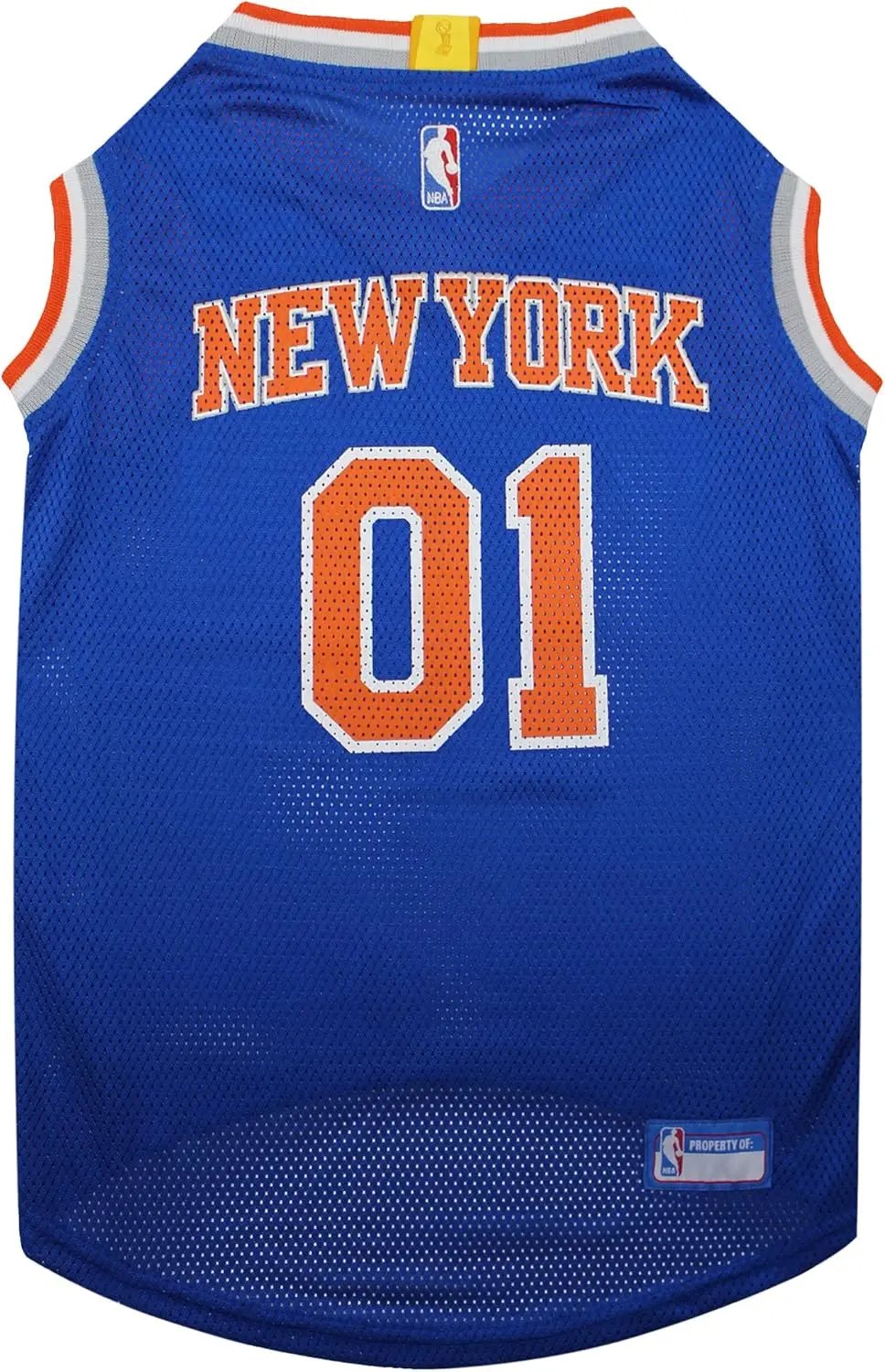 Official NBA Dog Jersey – Licensed Basketball Pet Tank for All Teams & Sizes New York Knicks