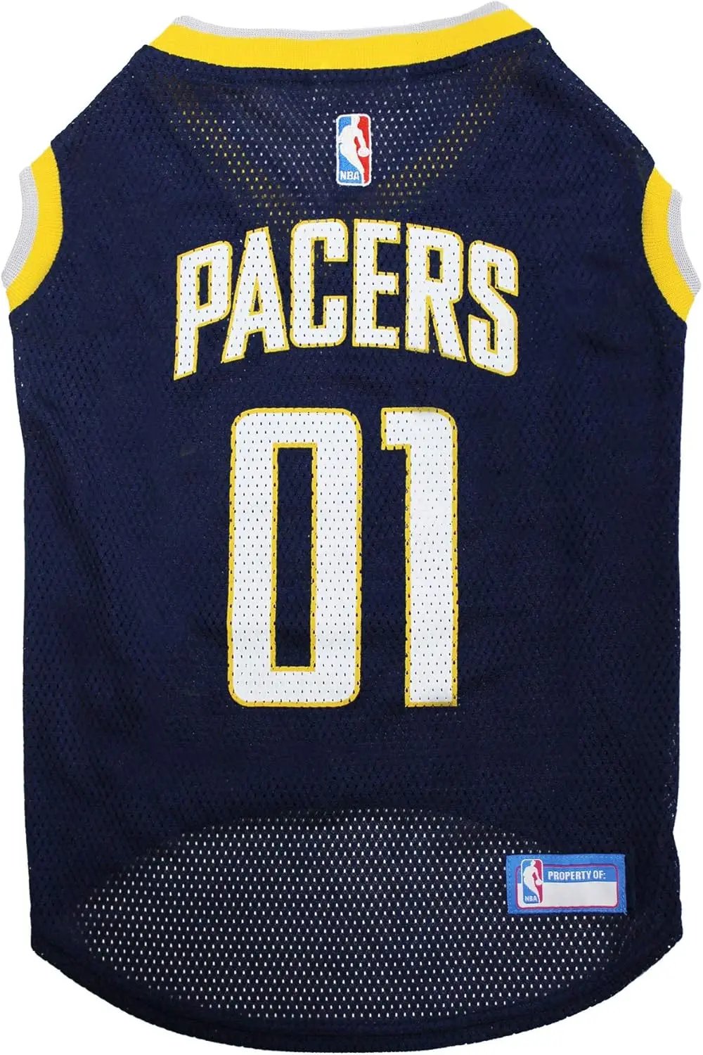 Official NBA Dog Jersey – Licensed Basketball Pet Tank for All Teams & Sizes Indiana Pacers
