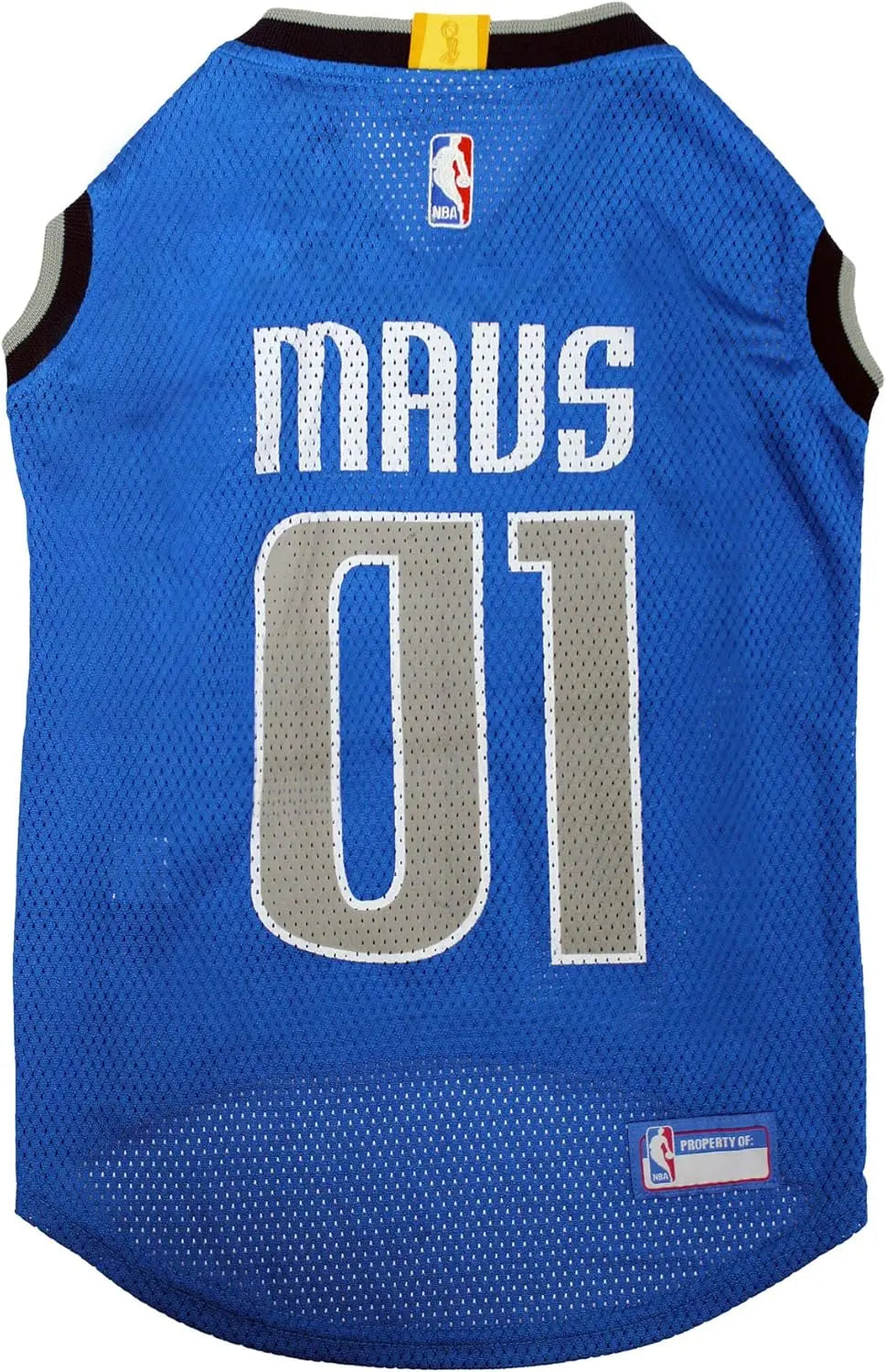 Official NBA Dog Jersey – Licensed Basketball Pet Tank for All Teams & Sizes Dallas Mavericks