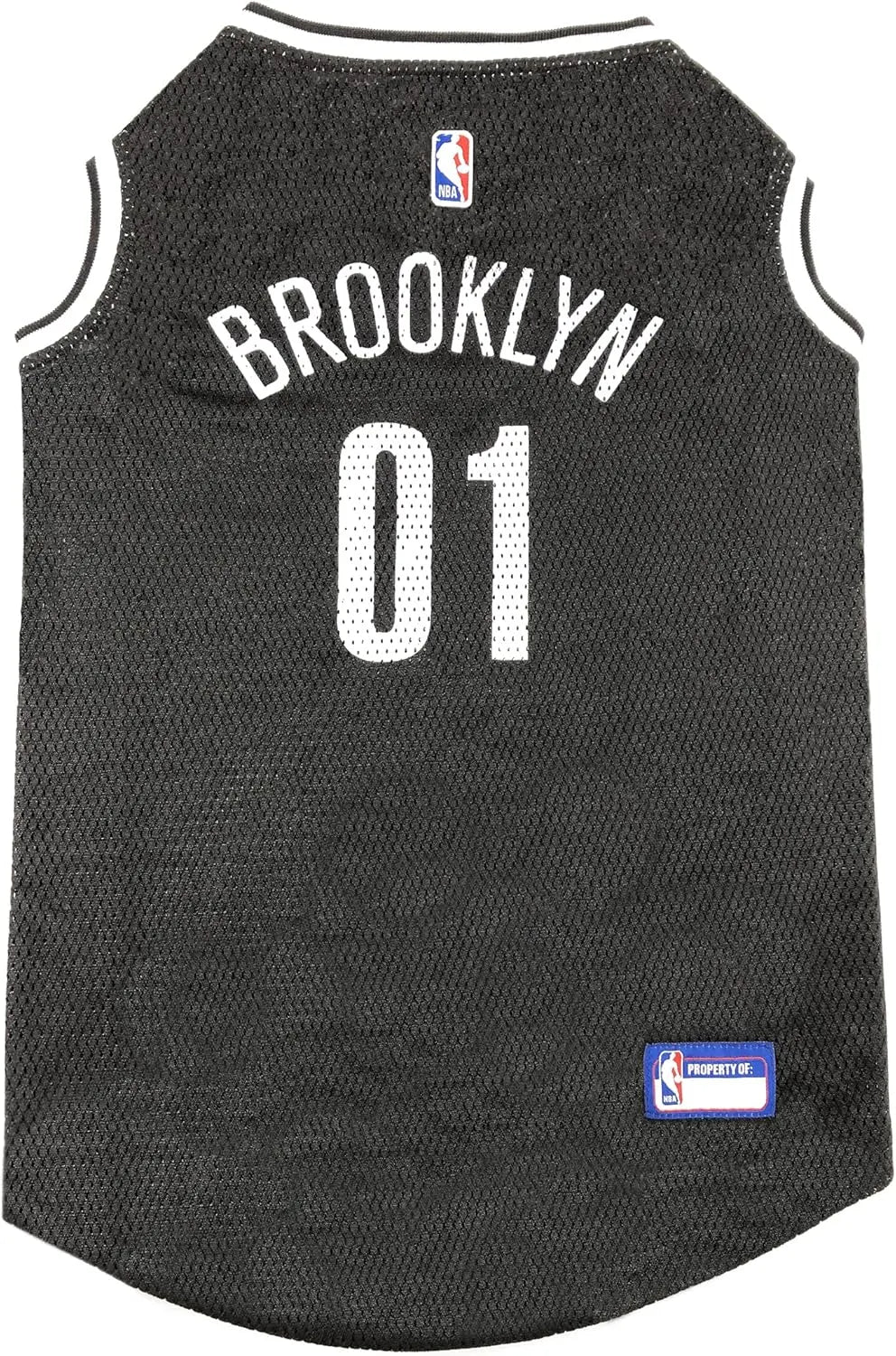 Official NBA Dog Jersey – Licensed Basketball Pet Tank for All Teams & Sizes Brooklyn Nets Medium