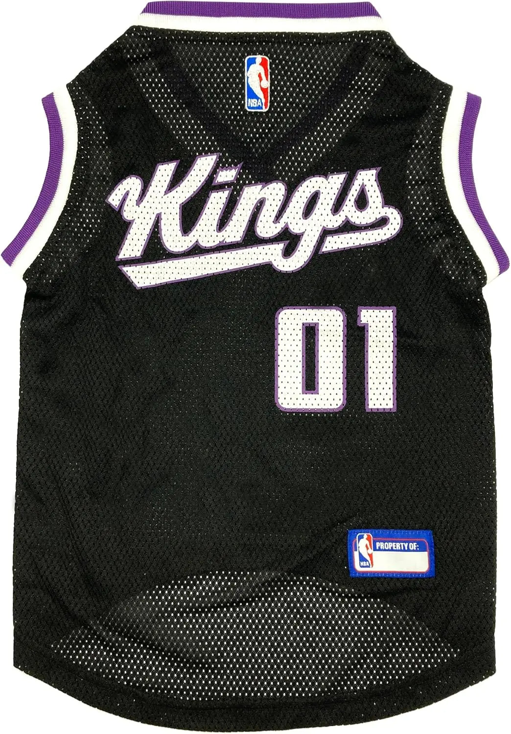 Official NBA Dog Jersey – Licensed Basketball Pet Tank for All Teams & Sizes Sacramento Kings
