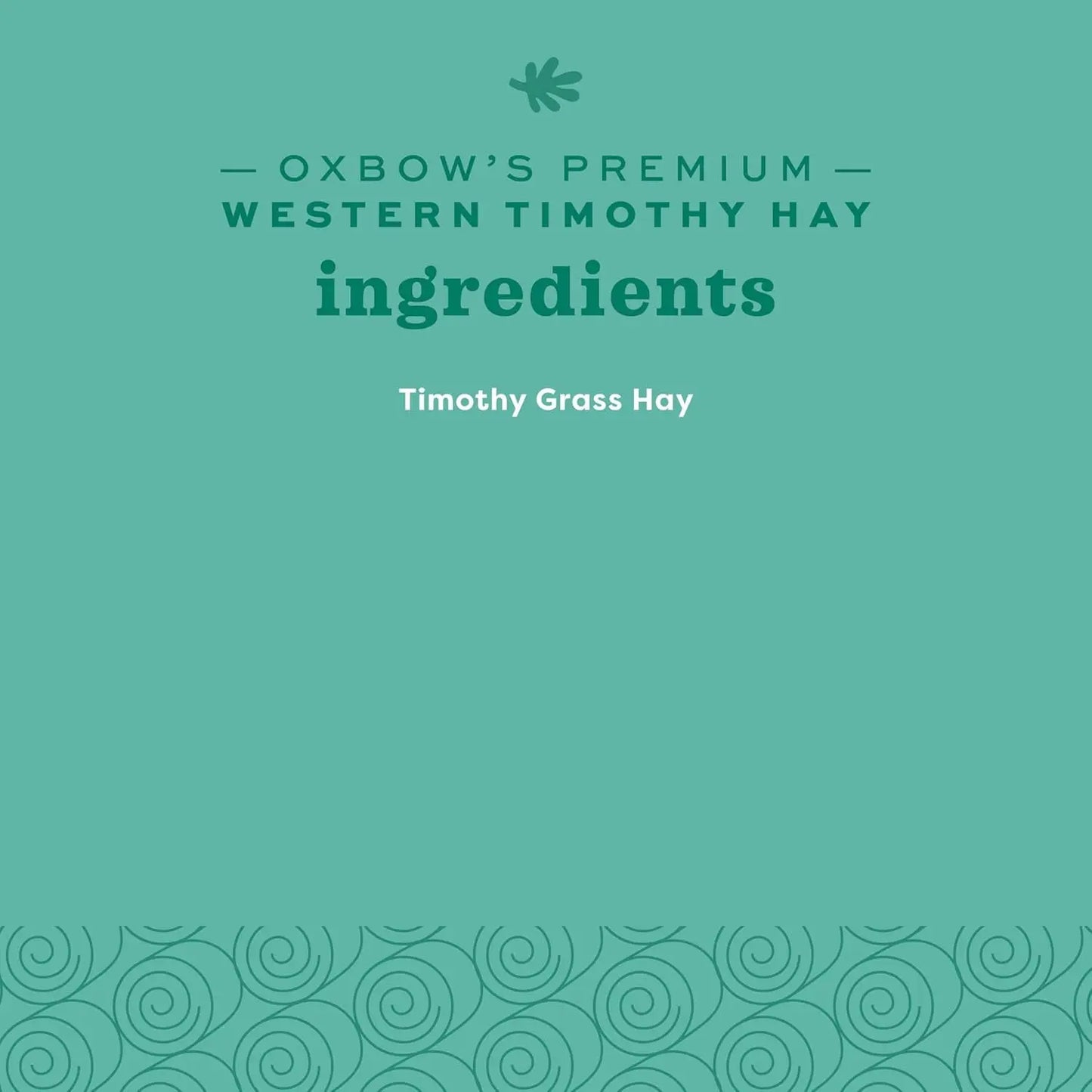 Oxbow Western Timothy Hay 90oz Natural Grass for Rabbits Guinea Pigs