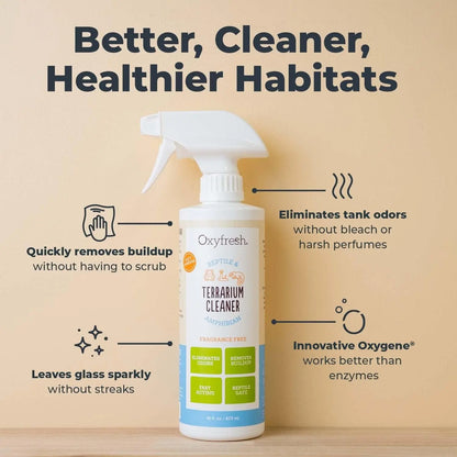 Oxyfresh Reptile & Amphibian Terrarium Cleaner Odor Eliminator Bleach Free