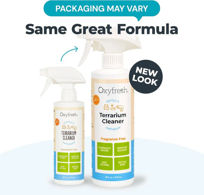 Oxyfresh Reptile & Amphibian Terrarium Cleaner Odor Eliminator Bleach Free