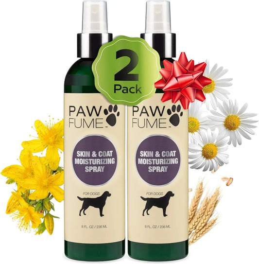PAWFUME Deshedding Dog Shampoo & Conditioner – Probiotic Detangling Formula Conditioning Moisturizing Spray Pack Of 2