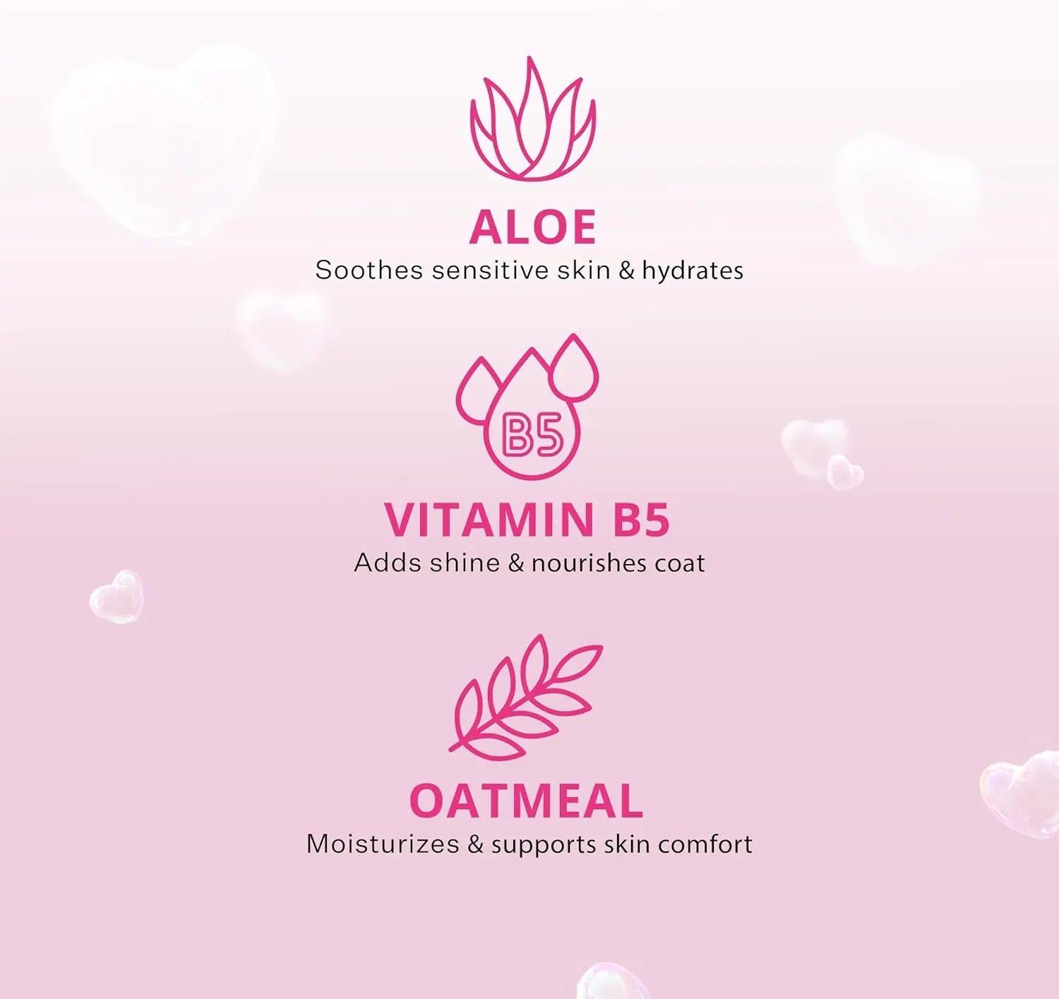 Paris Hilton Dog Shampoo Sulfate-Free Vegan Oatmeal Aloe Hypoallergenic 16oz