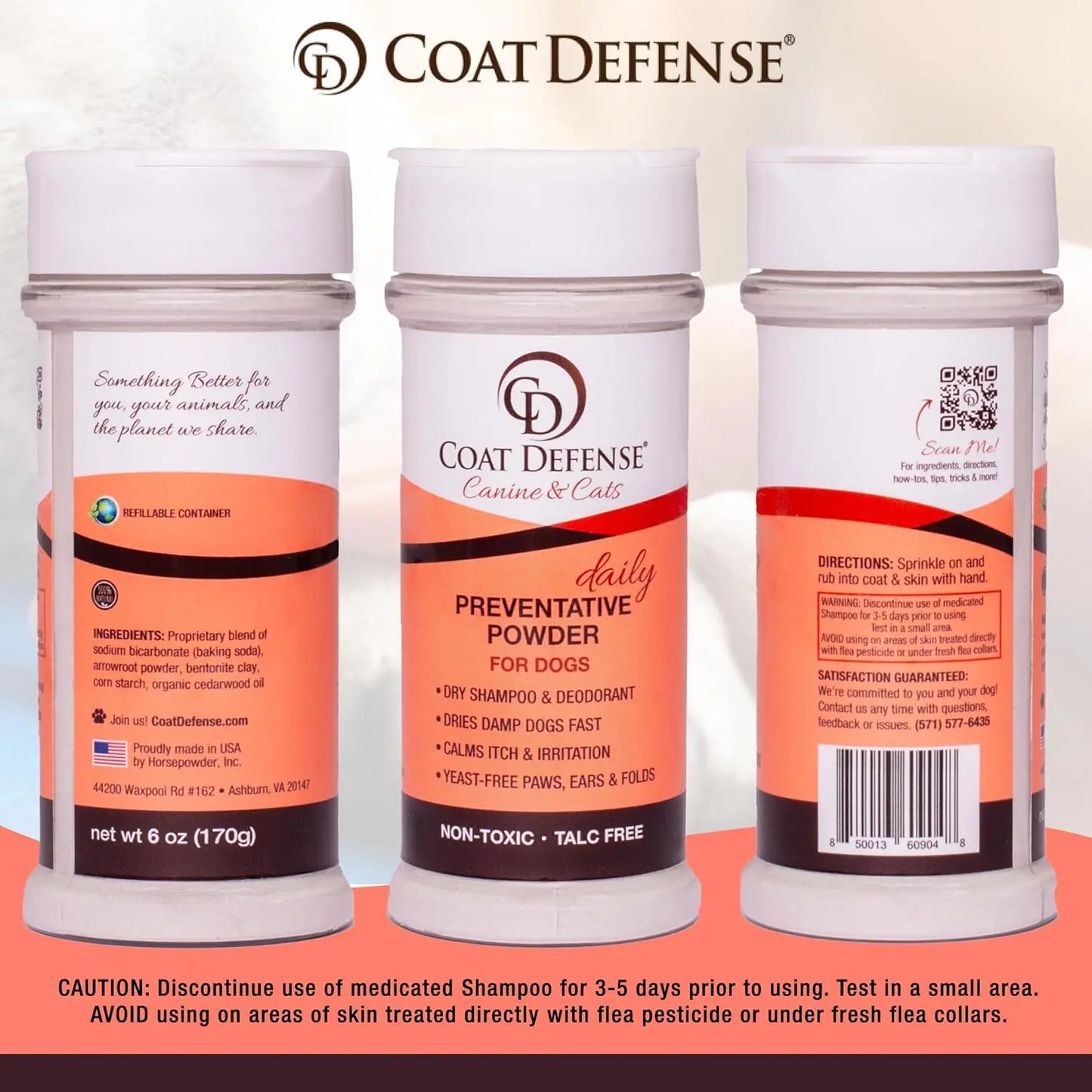 Paw Licker Bundle Dog Yeast Relief Powder & Sensitive Skin Shampoo