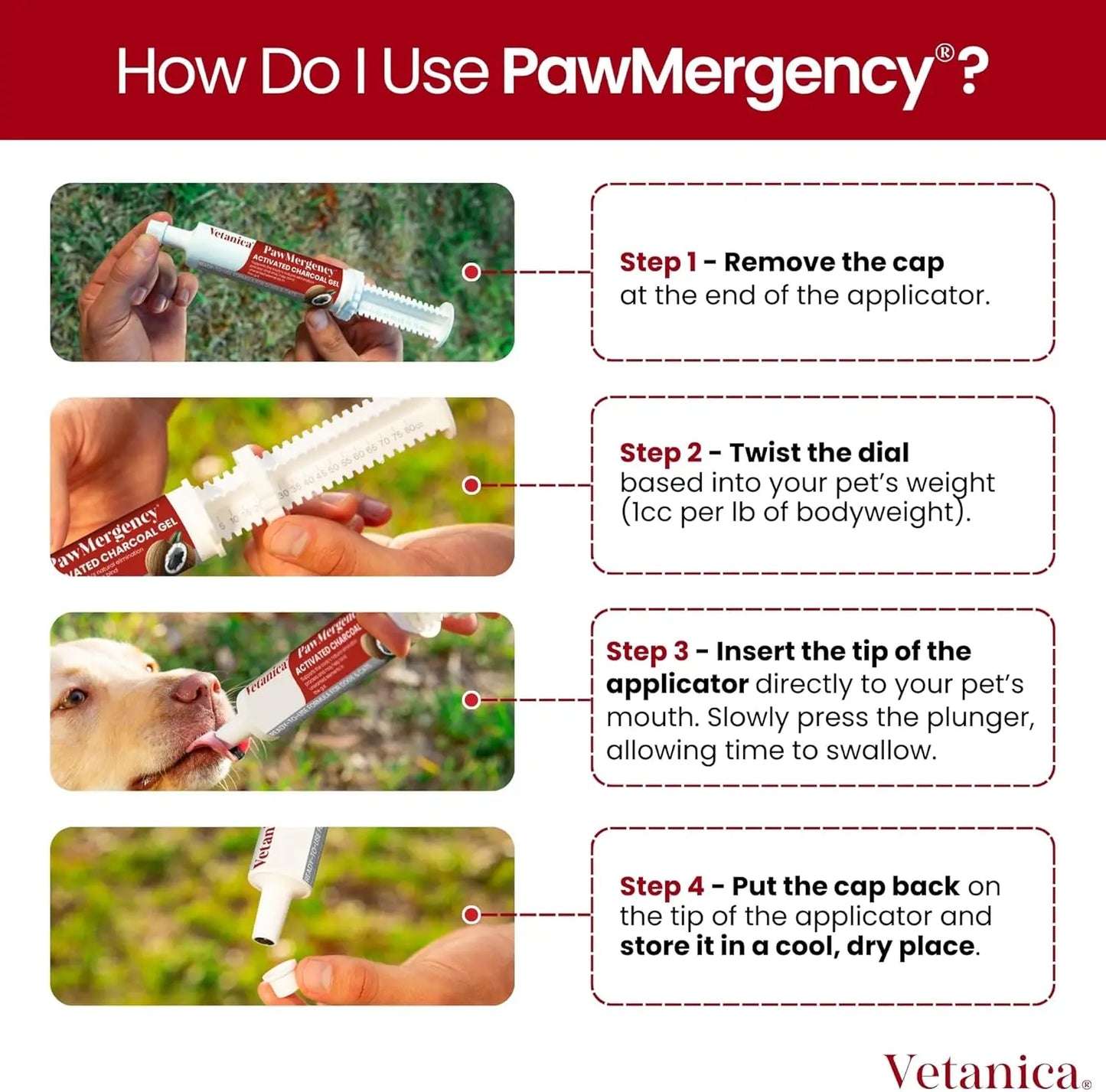 PawMergency Charcoal Pet First Aid – Emergency Toxin Rescue for Dogs & Cats